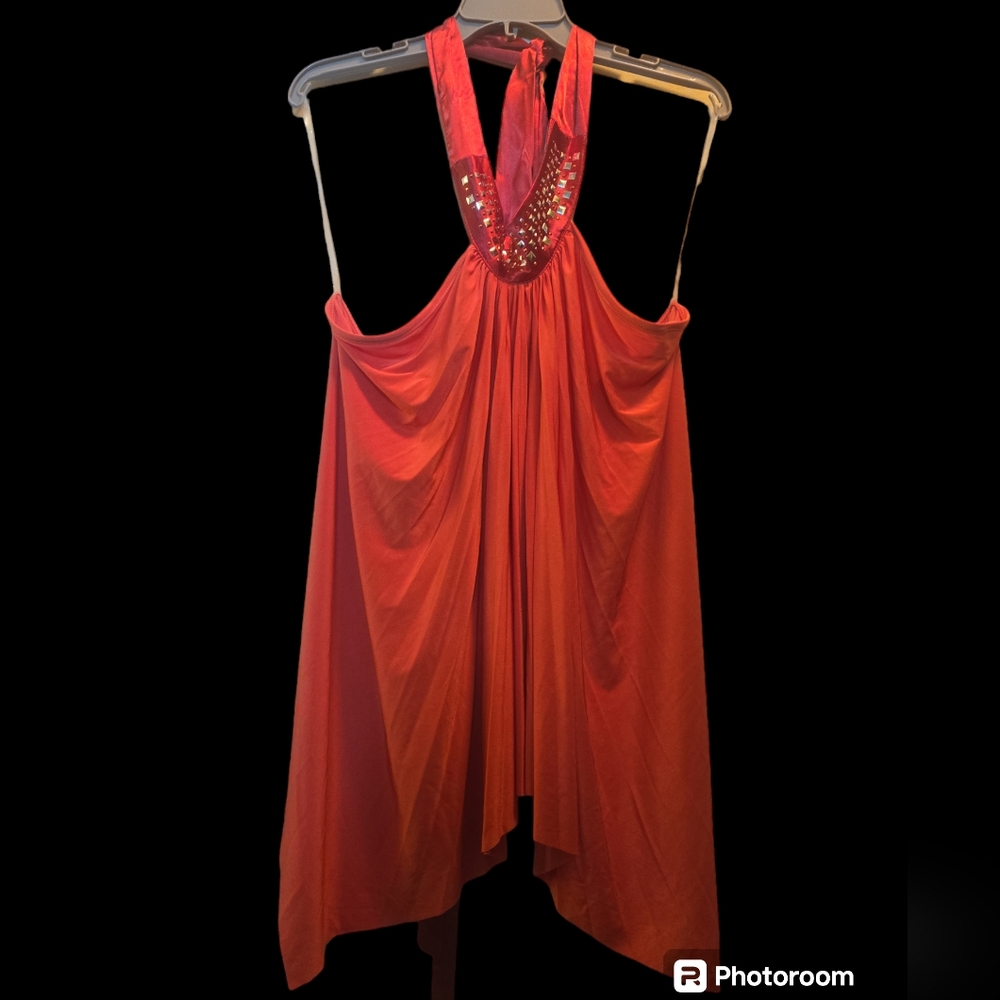 Back Stage Halter Top